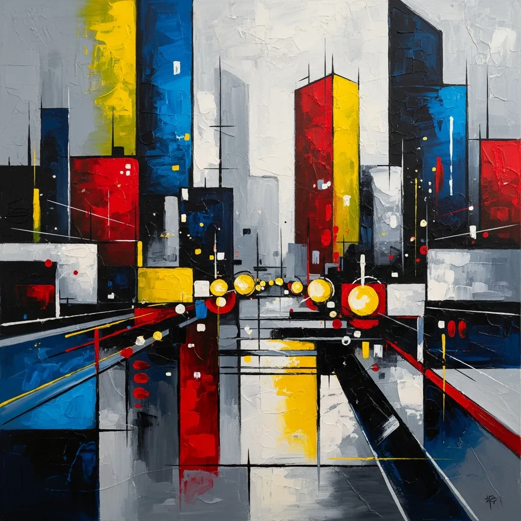 Abstract Urban Artwork